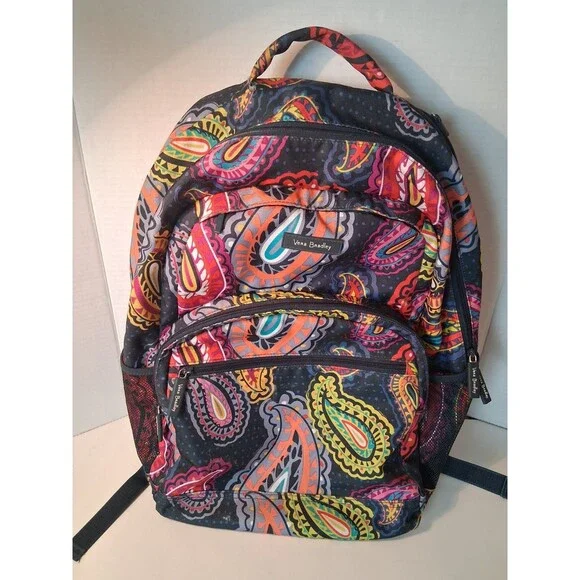 Vera Bradley Twilight Paisley Pattern Travel Bag Lighten Up Essential Backpack NWOT Vera Bradley Lighten Up Essential | Mercari main image 2
